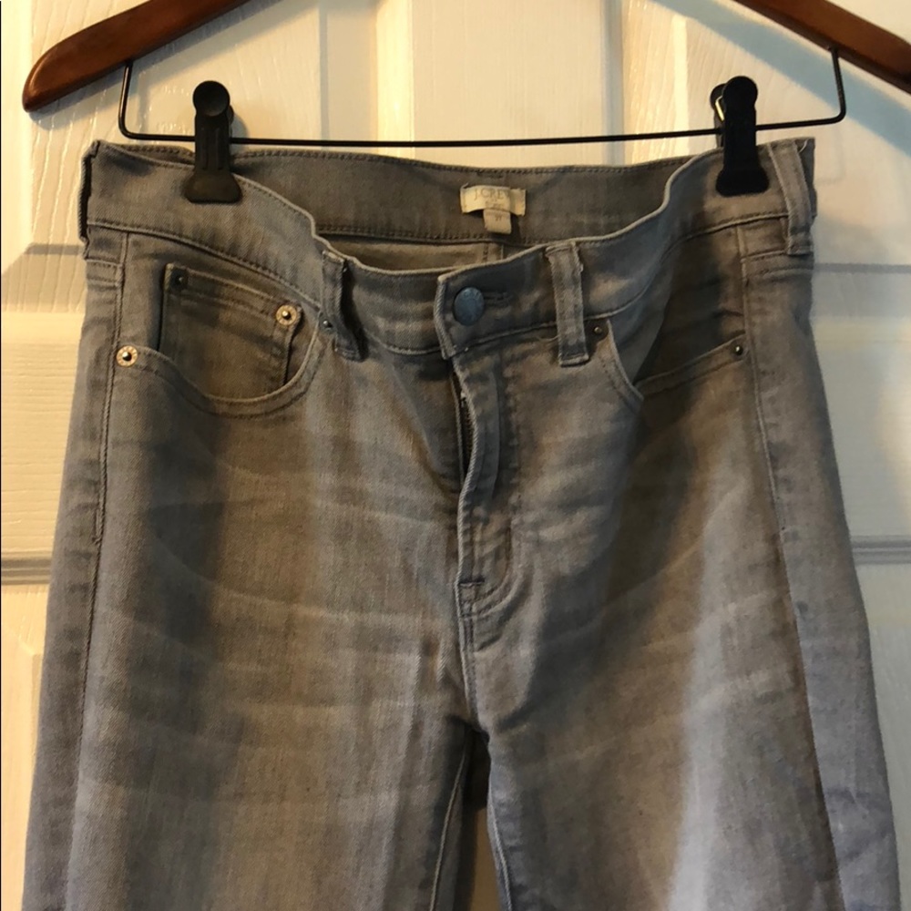 J crew valley wash jeans